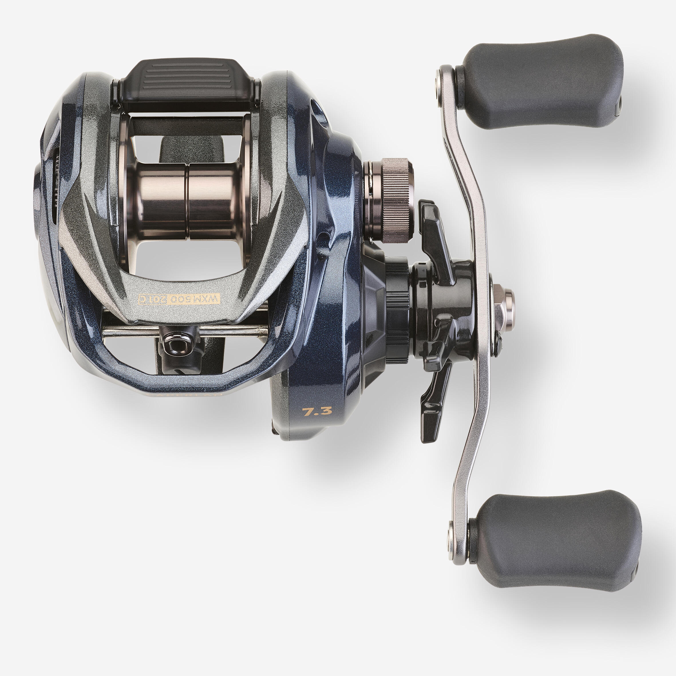 Moulinet casting pêche aux leurres WXM 500 - 201 C Manivelle à gauche 4/4
