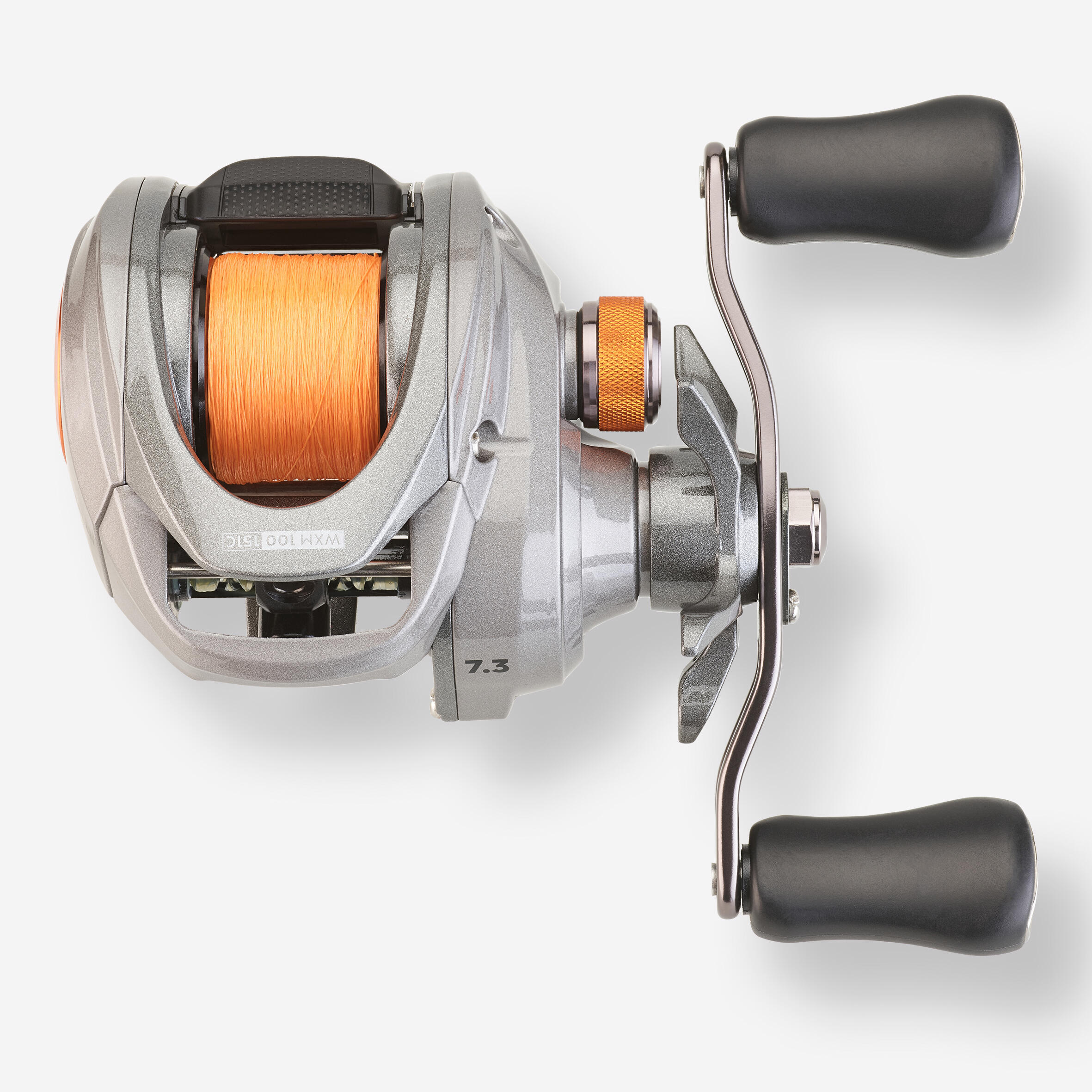 Moulinet casting pêche aux leurres WXM 100 151 C Manivelle à gauche 4/4