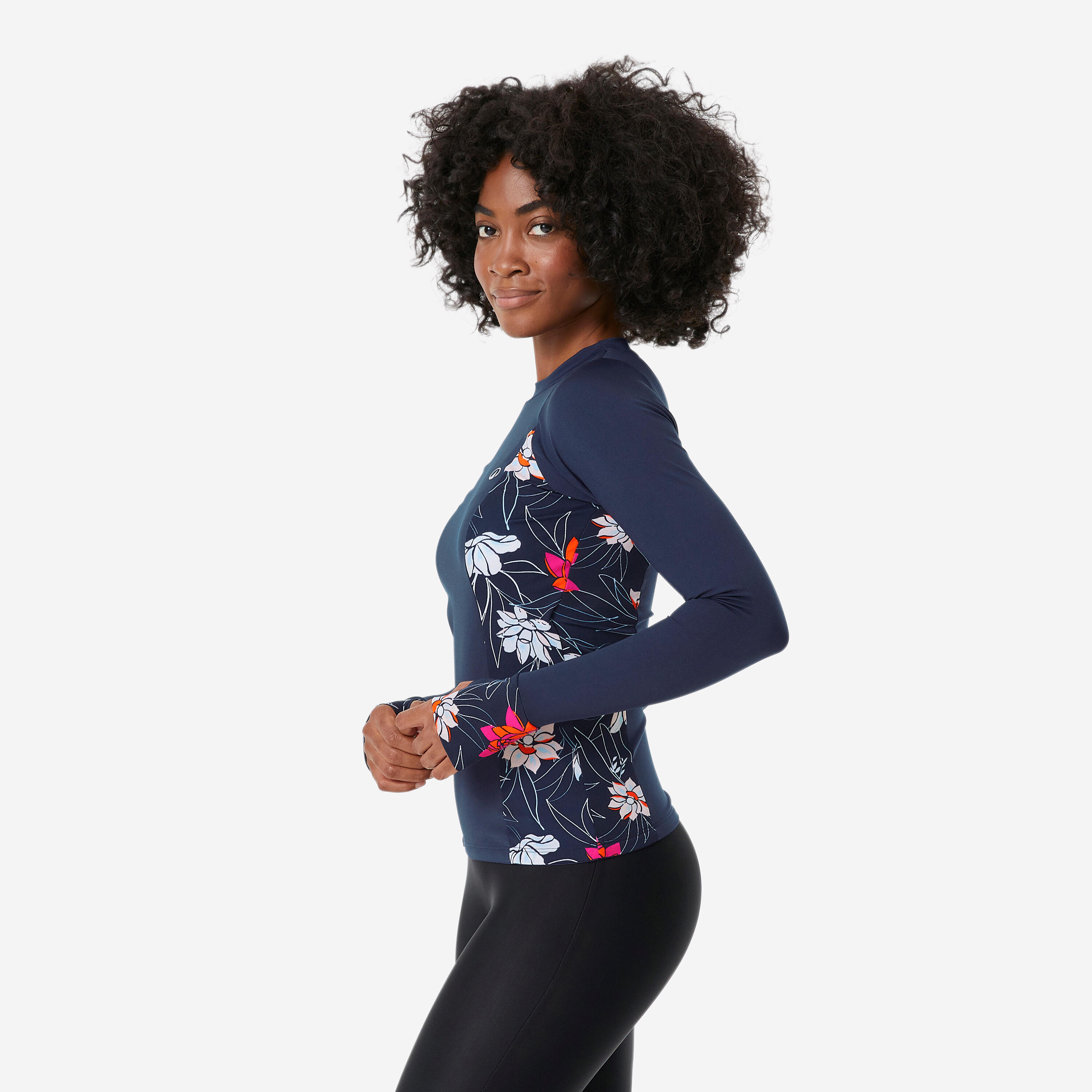 Women’s Long-Sleeved Swim Top, Una