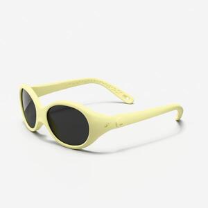 Gafas de sol Bebés anti-rotura categoría 4 MH B100 amarillo