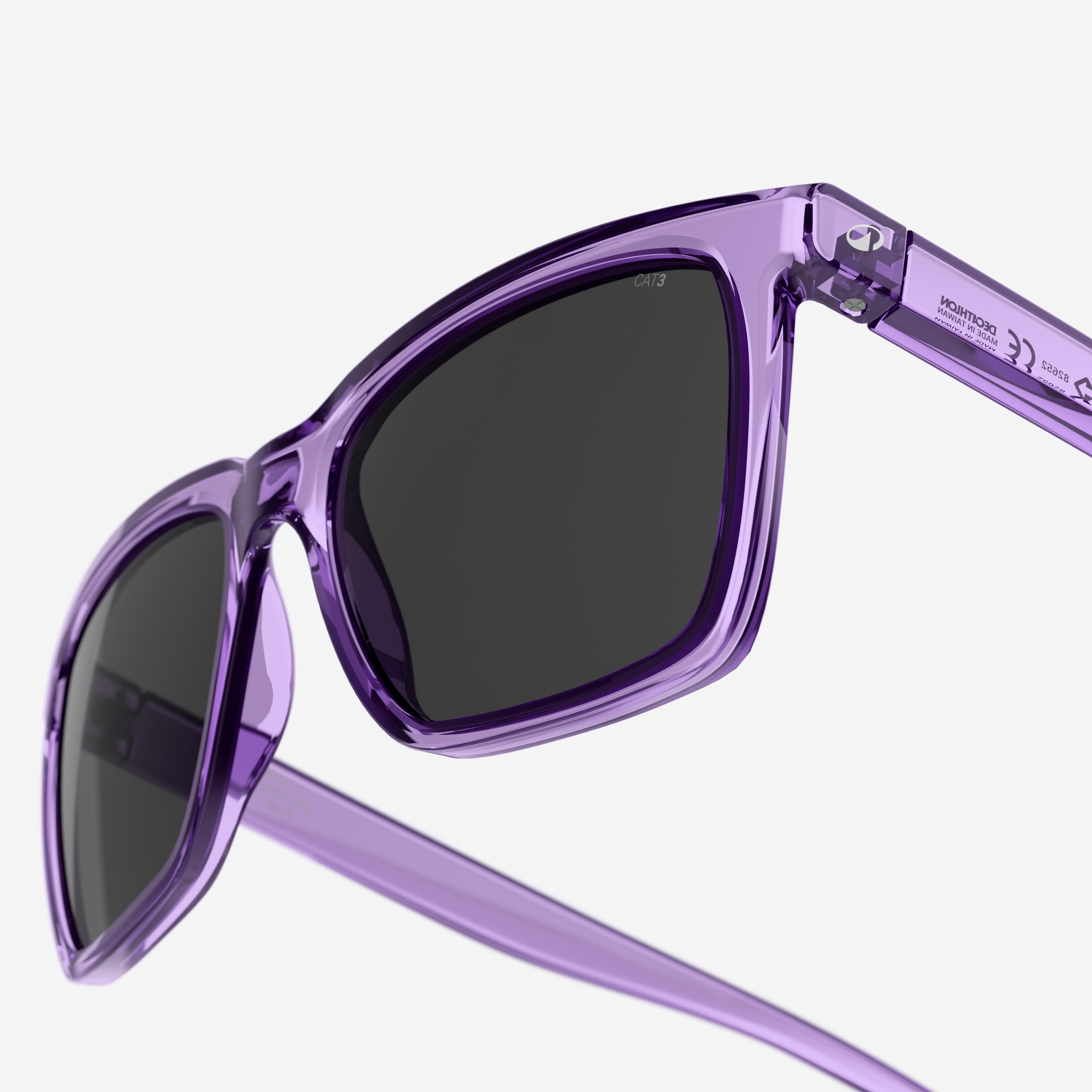 Lunettes de soleil rectangulaires catégorie 3, Active 500 - DECATHLON