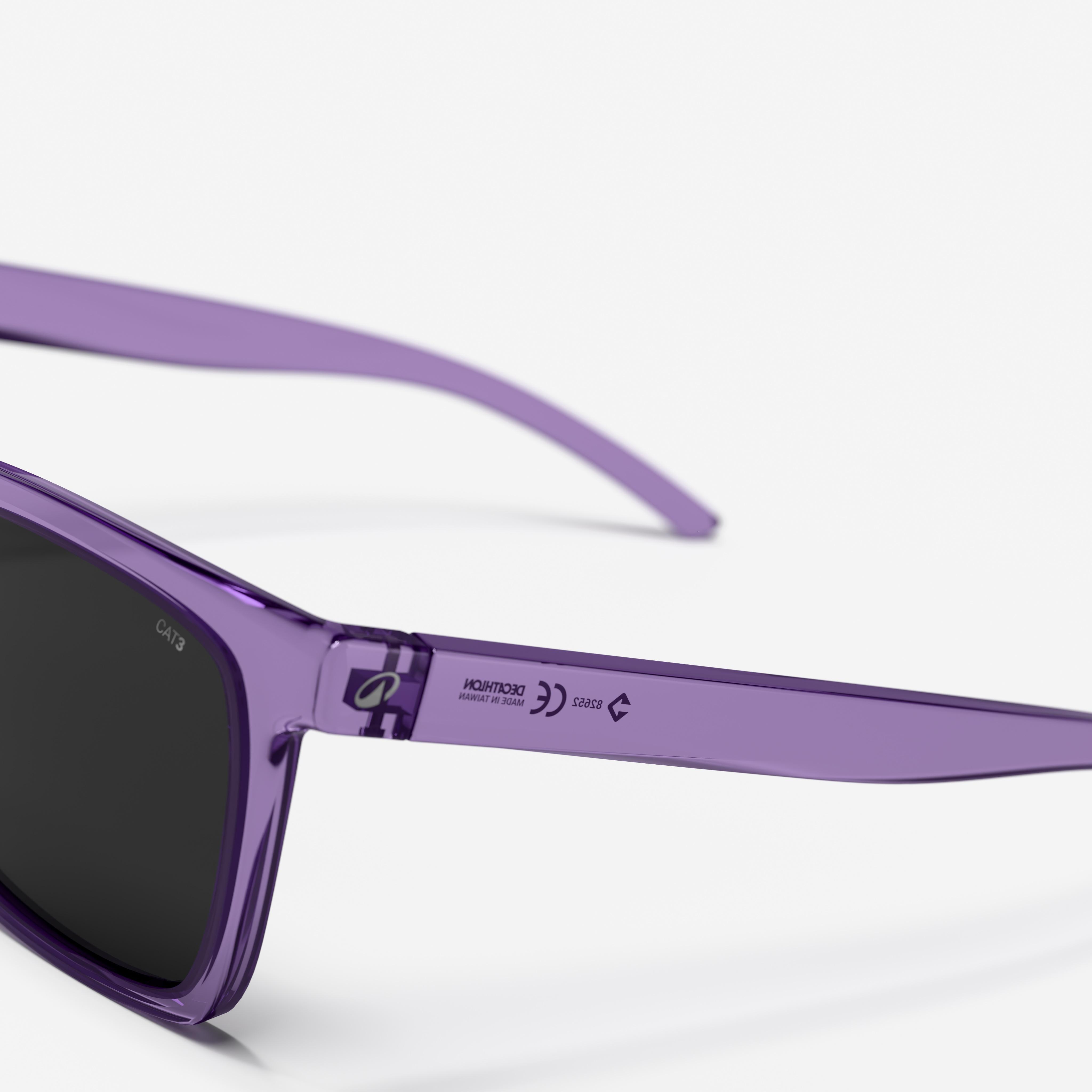 Lunettes de soleil rectangulaires catégorie 3, Active 500 - DECATHLON