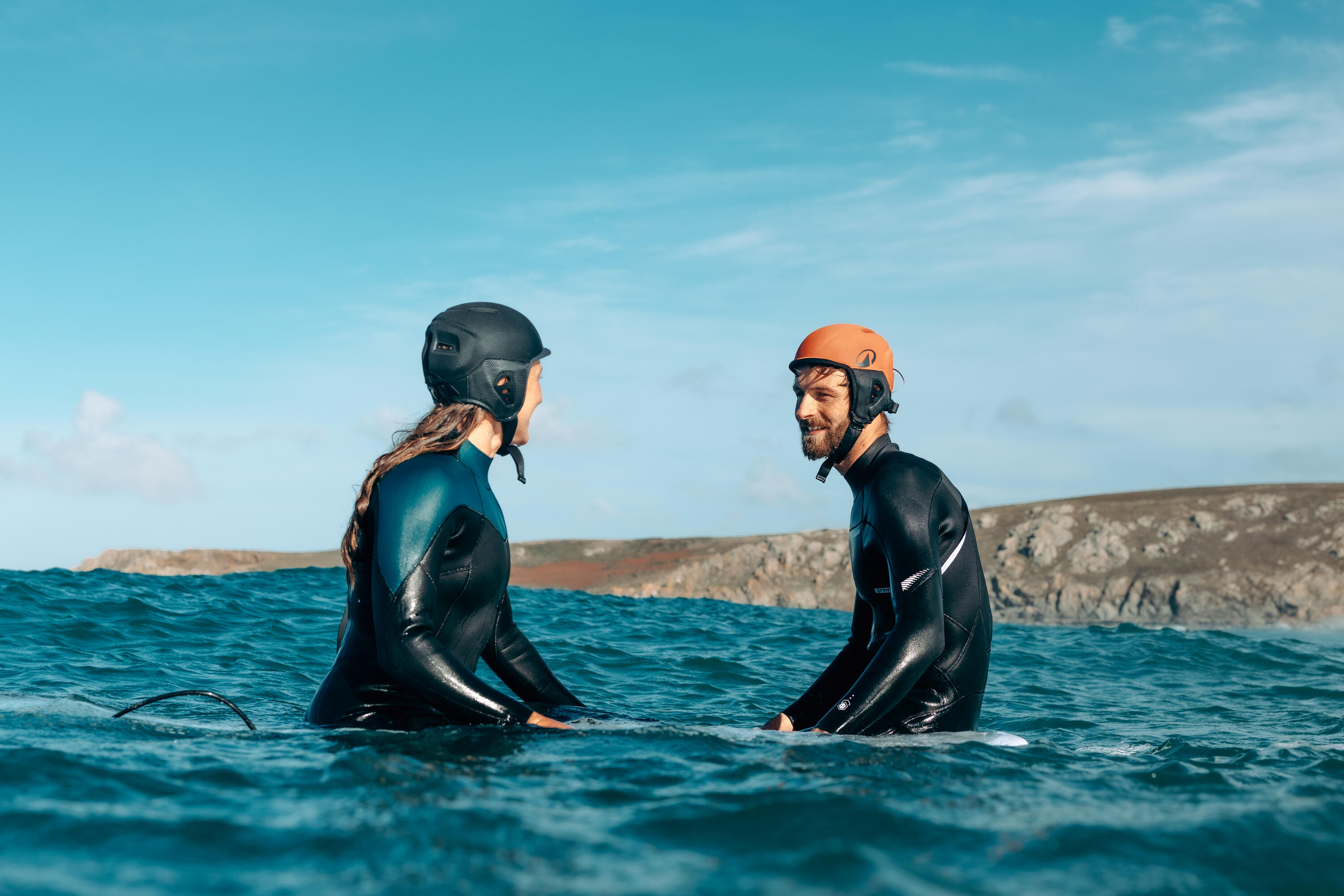 Kask surfingowy Decathlon miękki V2 9/12
