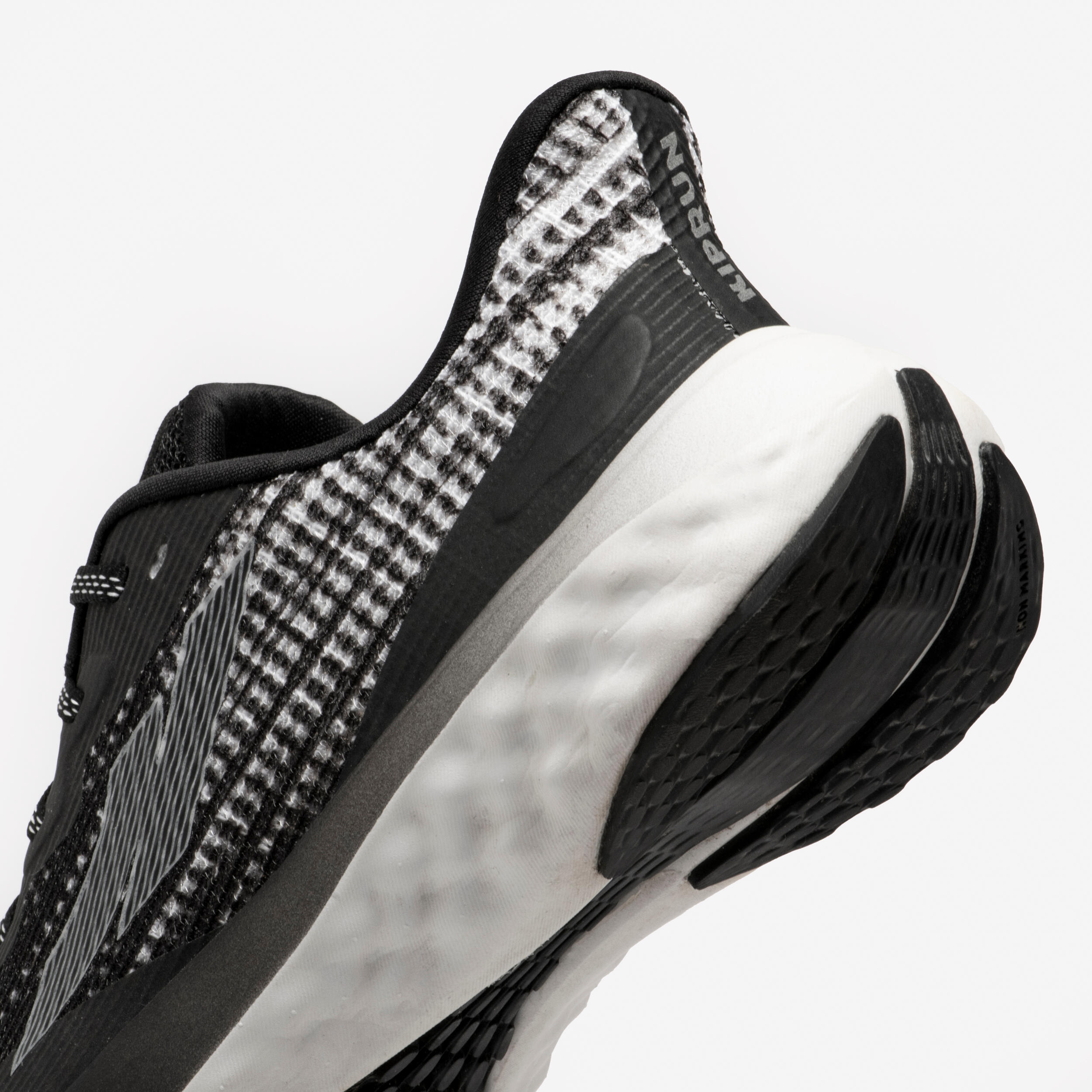Scarpe running bambino K 500 FAST nero-bianco 17/36
