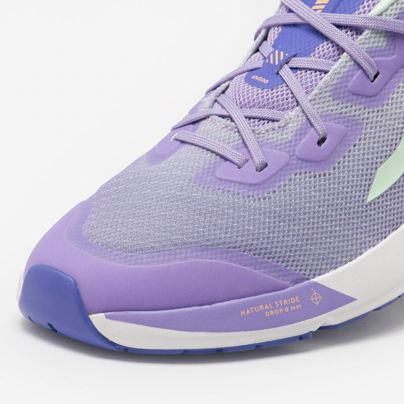 Çocuk Spor Ayakkabı - 0 Drop - Mor - Kiprun KN500