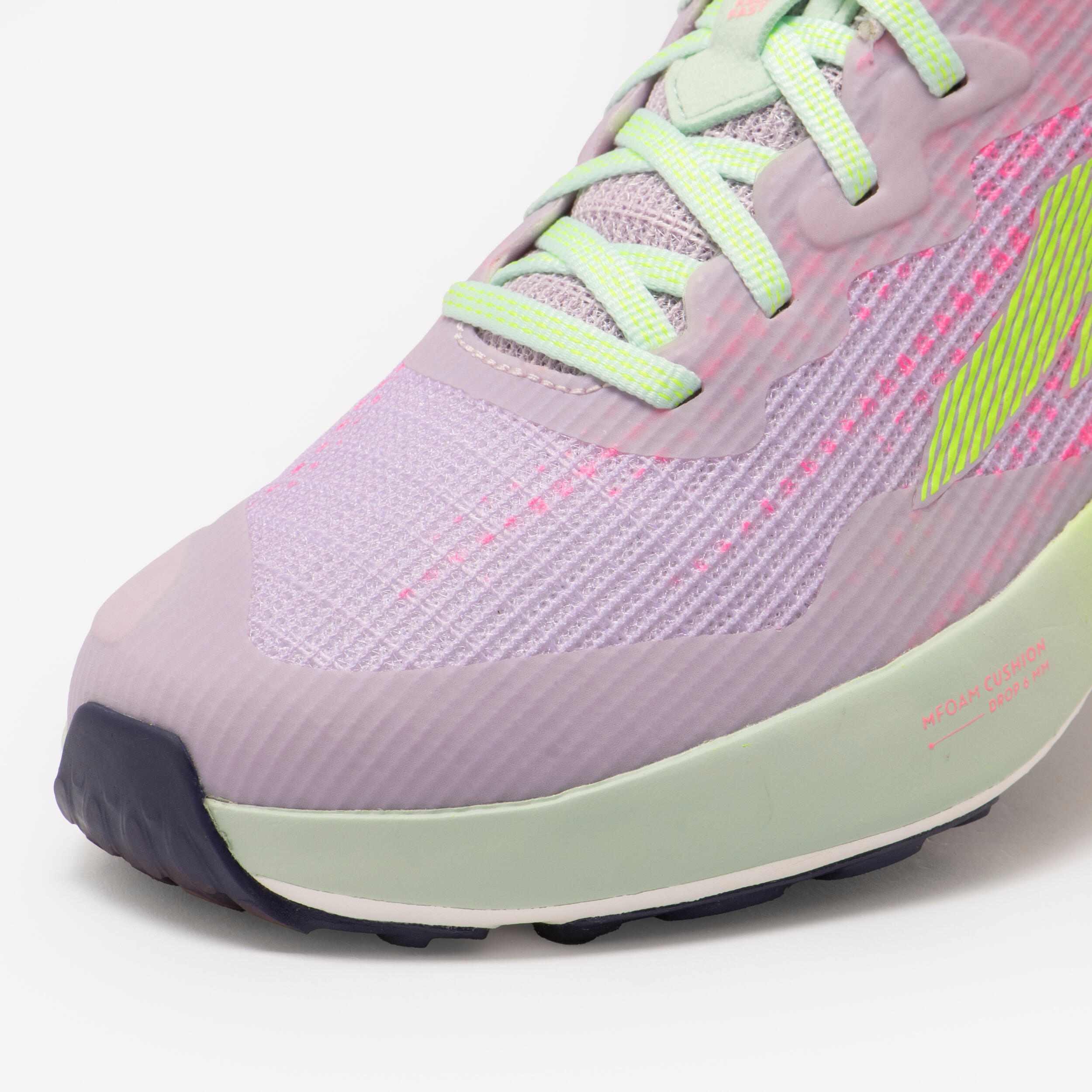 Scarpe running bambino K 500 FAST rosa-lilla 18/30