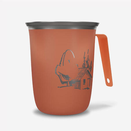 Горнятко з неіржавної сталі 0,5 л