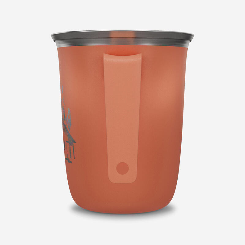 Outdoor Paslanmaz Çelik Bardak - 0,5 L - Kırmızı - 500