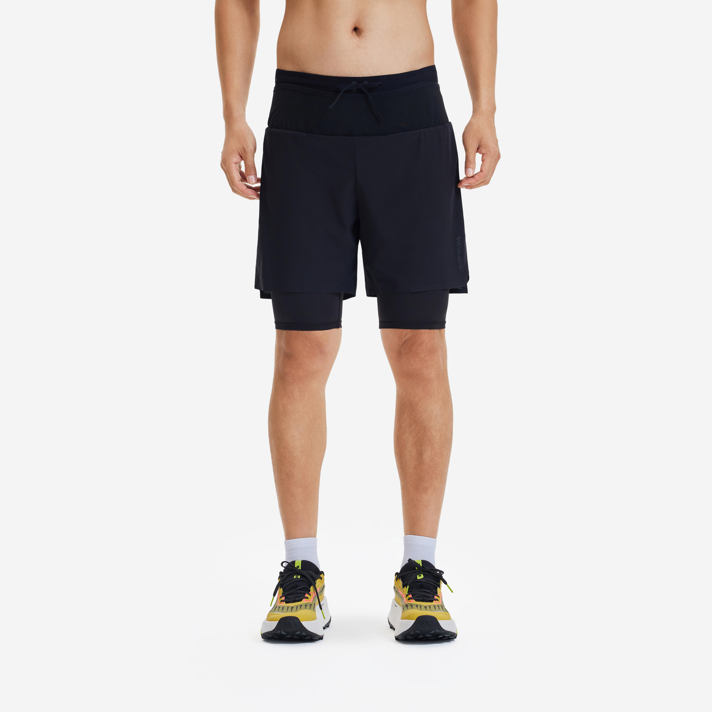 Short de course 2 en 1 homme, Run Ultra 900 - KIPRUN