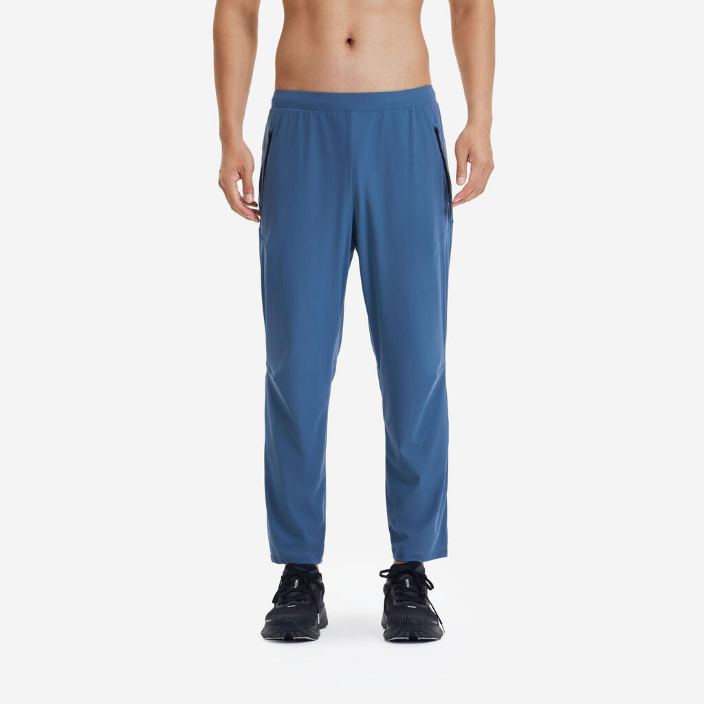 Pantalon de running respirant Homme - KIPRUN Run 500 Cool - Bleu