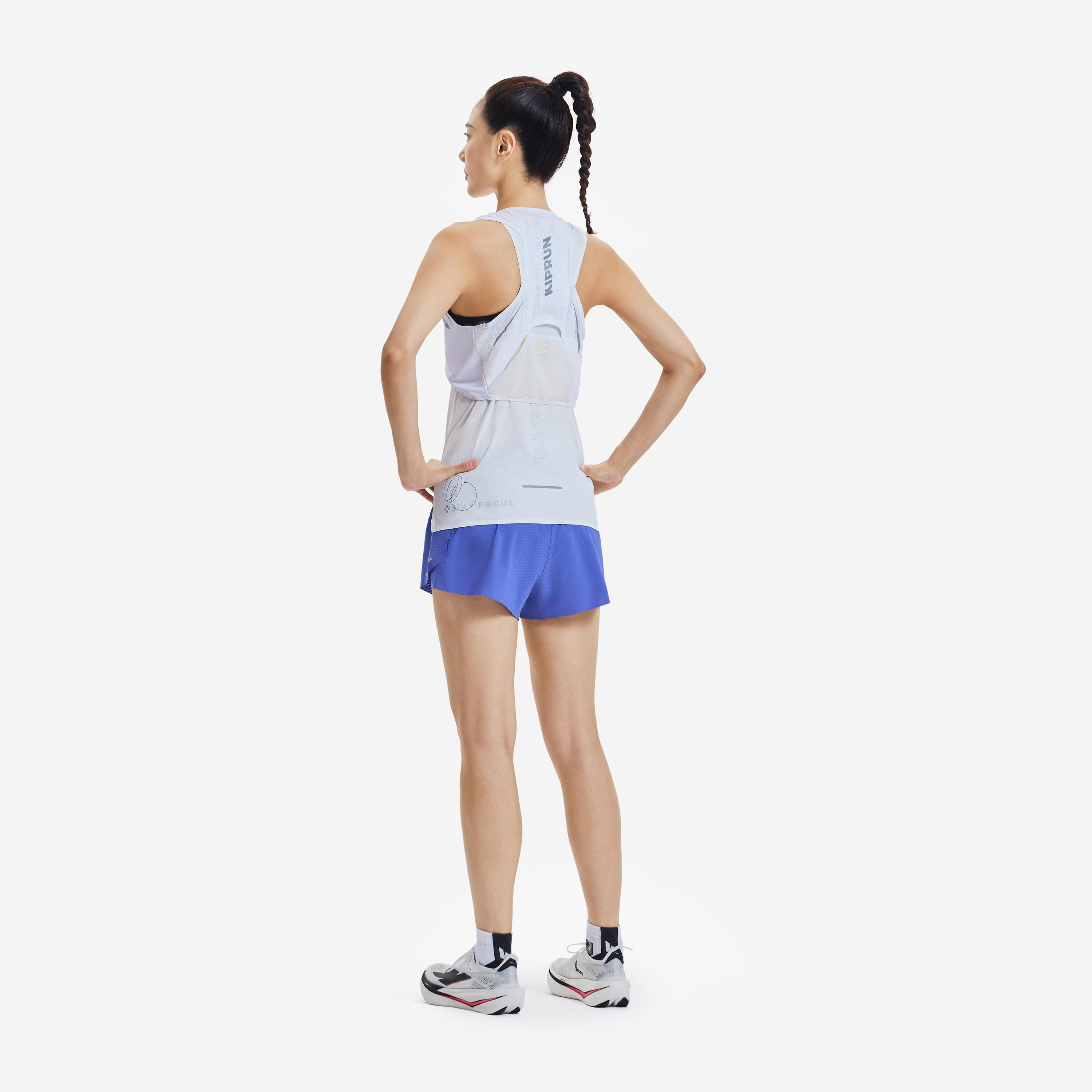 Canotta running donna RUN 900 LIGHT bianca 13/23