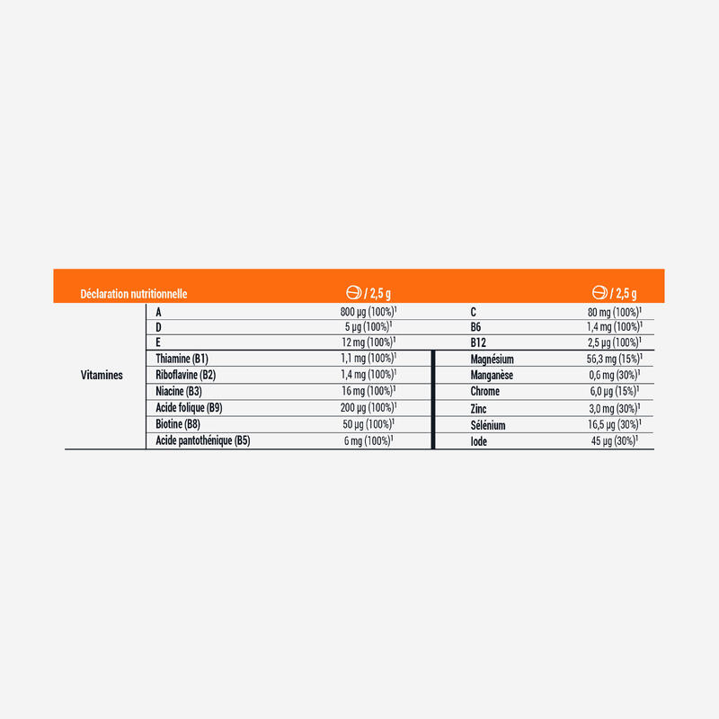 Multivitamine fără zahăr, cu aromă naturală de portocală, 30 comprimate