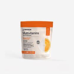 Multivitamines et arôme naturel orange sans sucres - 30 comprimés