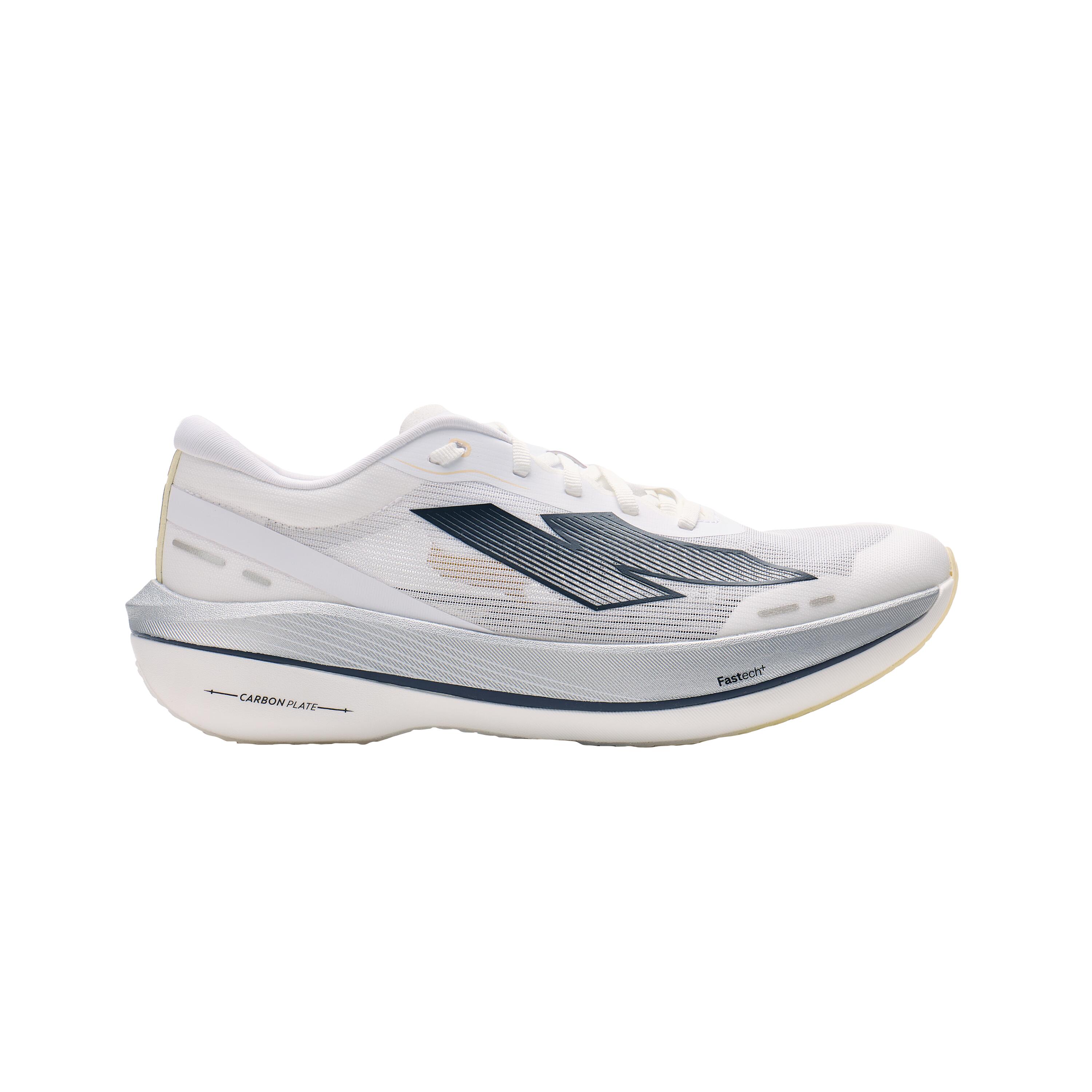 Zapatillas running placa carbono Kiprun Kipstorm Challenger Hombre - blanco 27/40