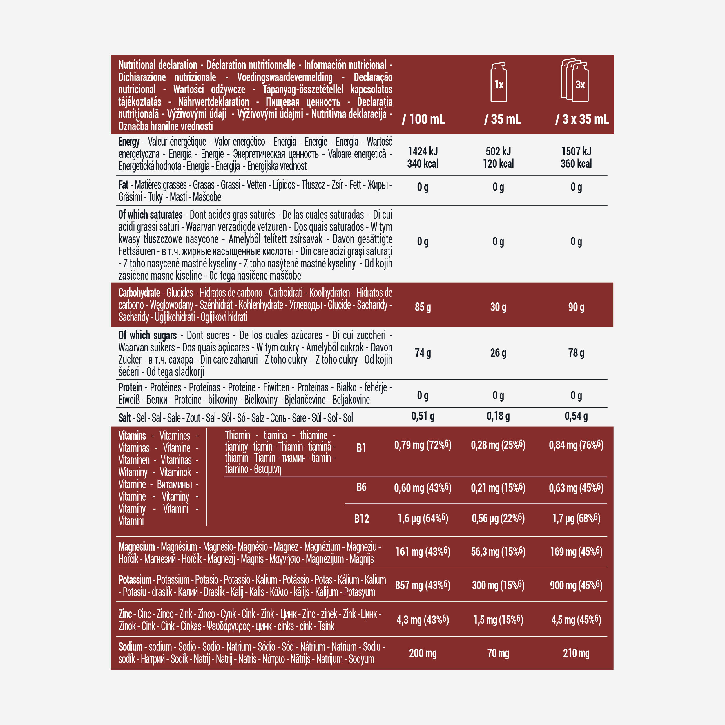 Gel énergétique plus de 3 heures cola, Energy Gel + x6 4/7