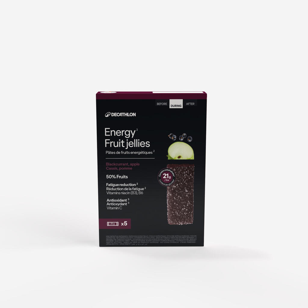 Energy Fruchtmus Apfel Johannisbeere 5 Stück 