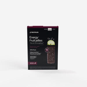 Pasta de frutas energética grosella negra, manzana acerola 5x25 g