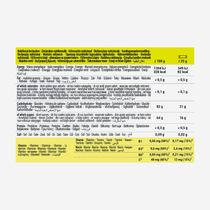 Pastă energizantă de fructe pară 5x25g