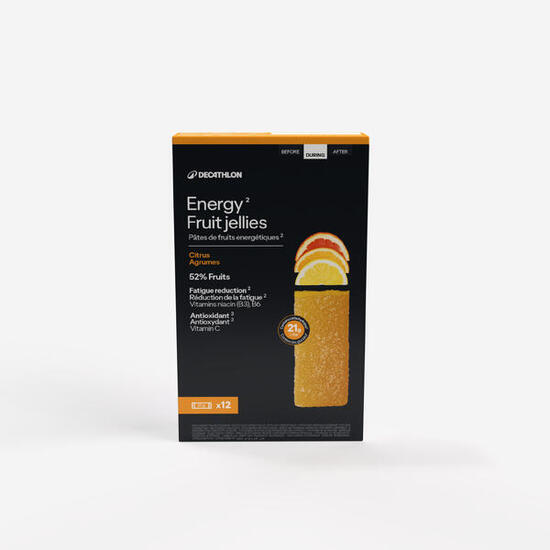 Gelatina di frutta energetica ecosize agli agrumi 12x25g