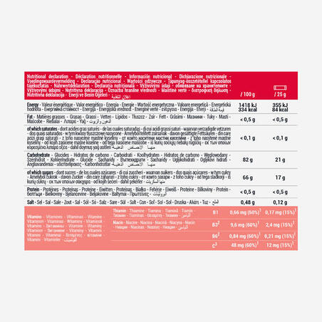 Мармелад фрук. из клубн., клюквы, ацеролы 12 x 25 г ENERGY FRUIT JELLIES ECOSIZE