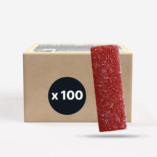 Gelatine di frutta energetiche fragola-cranberry-acerola 100X25G g