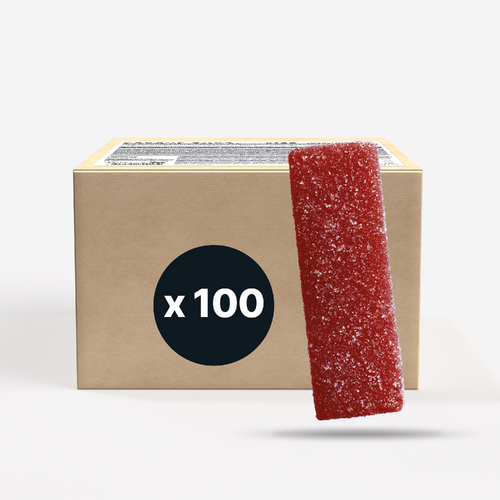 PATE DE FRUITS &Eacute;NERG&Eacute;TIQUE FRAISE CRANBERRIES ACEROLA 100X25G