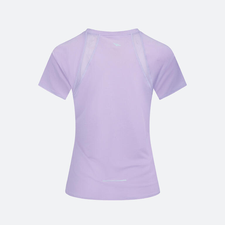 Women's Kiprun breathable quick-dry cooling running t-shirt in purple