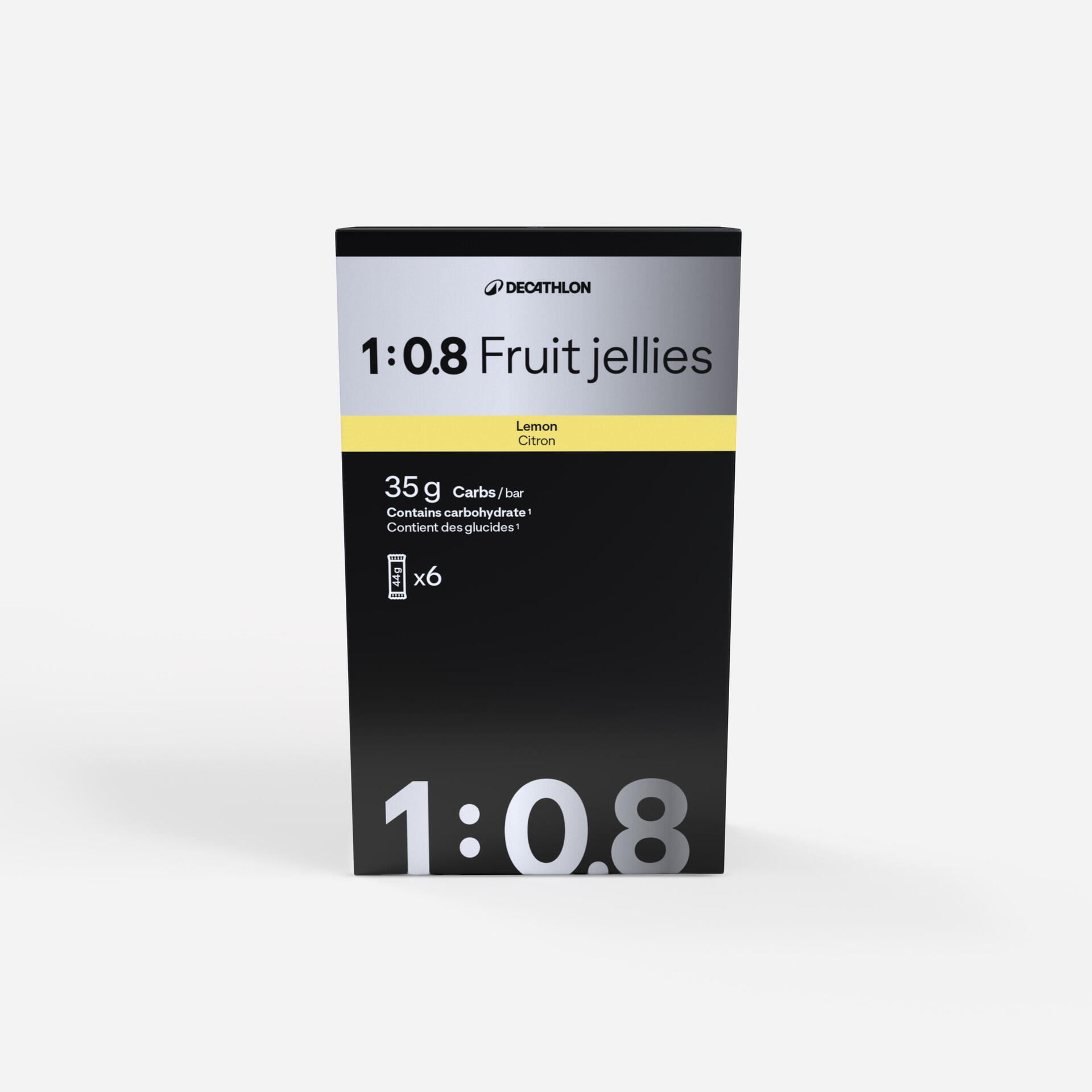 Pâte de fruit 1:08 citron, co-conçu avec decathlon cma cgm x6 - Equipement Multisports - Soin, hydratation et nutrition du sportif - DECATHLON-