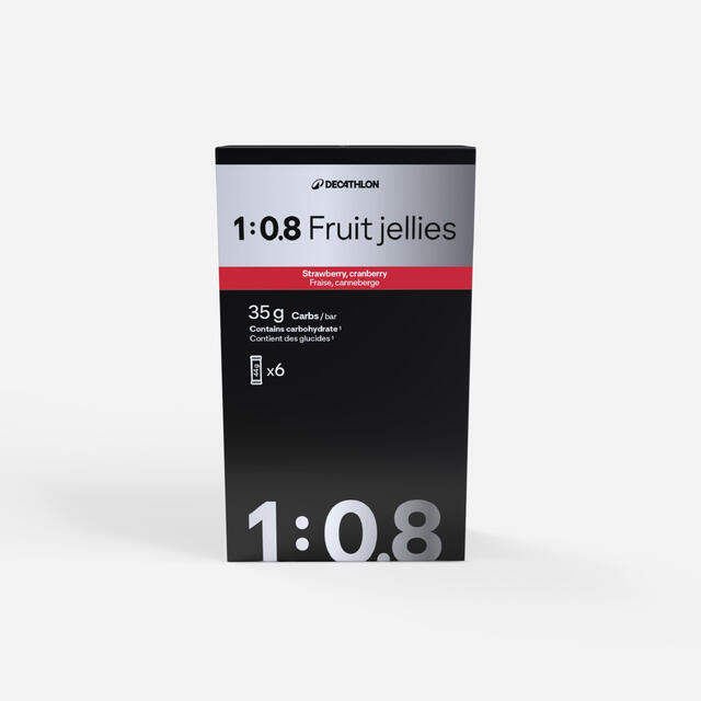 Fruchtgelee 1:0,8 Erdbeer-Cranberry 6 St. Co-Produktion Decathlon CMA CGM