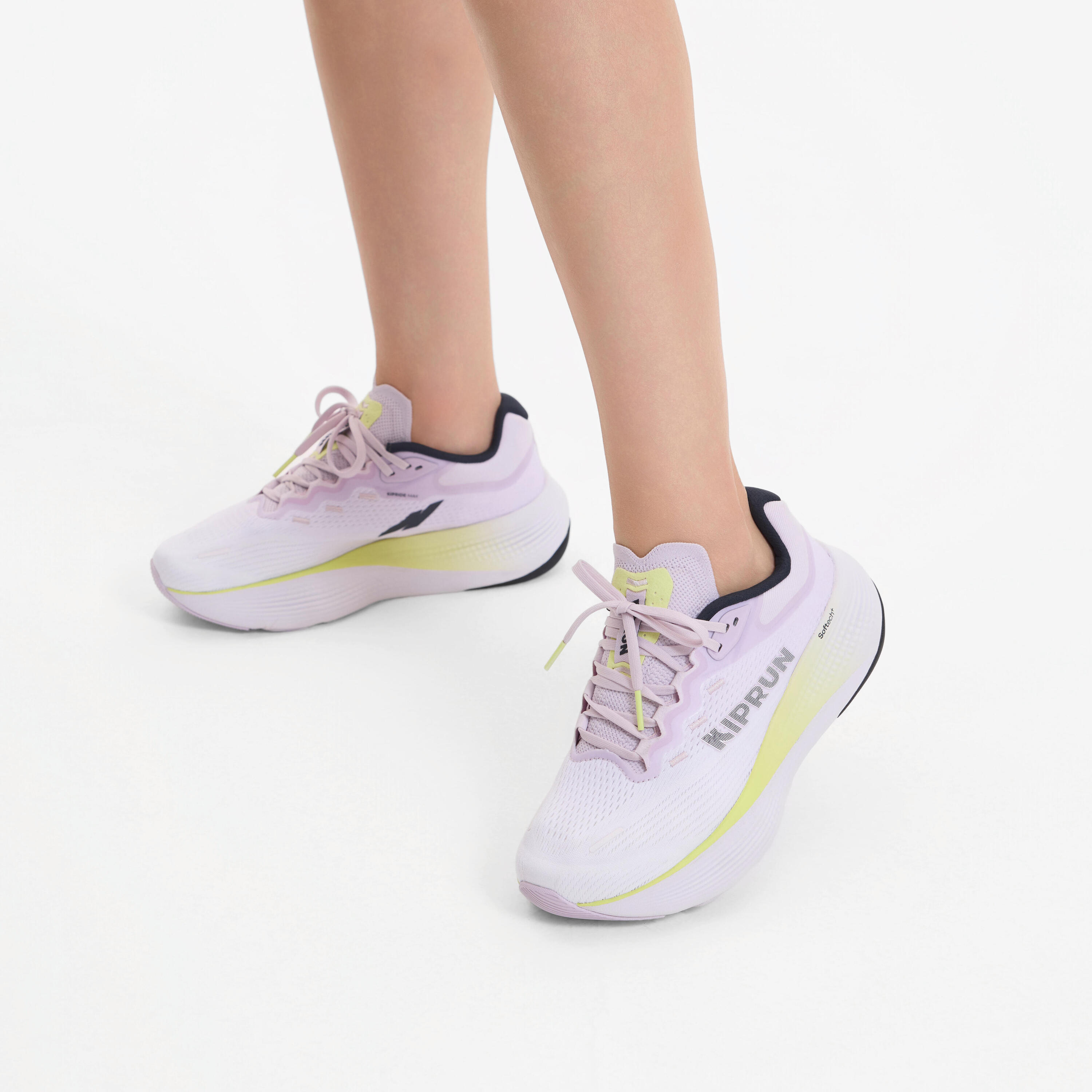 Zapatillas running asfalto Kiprun Kipride Max Mujer - lila 9/14