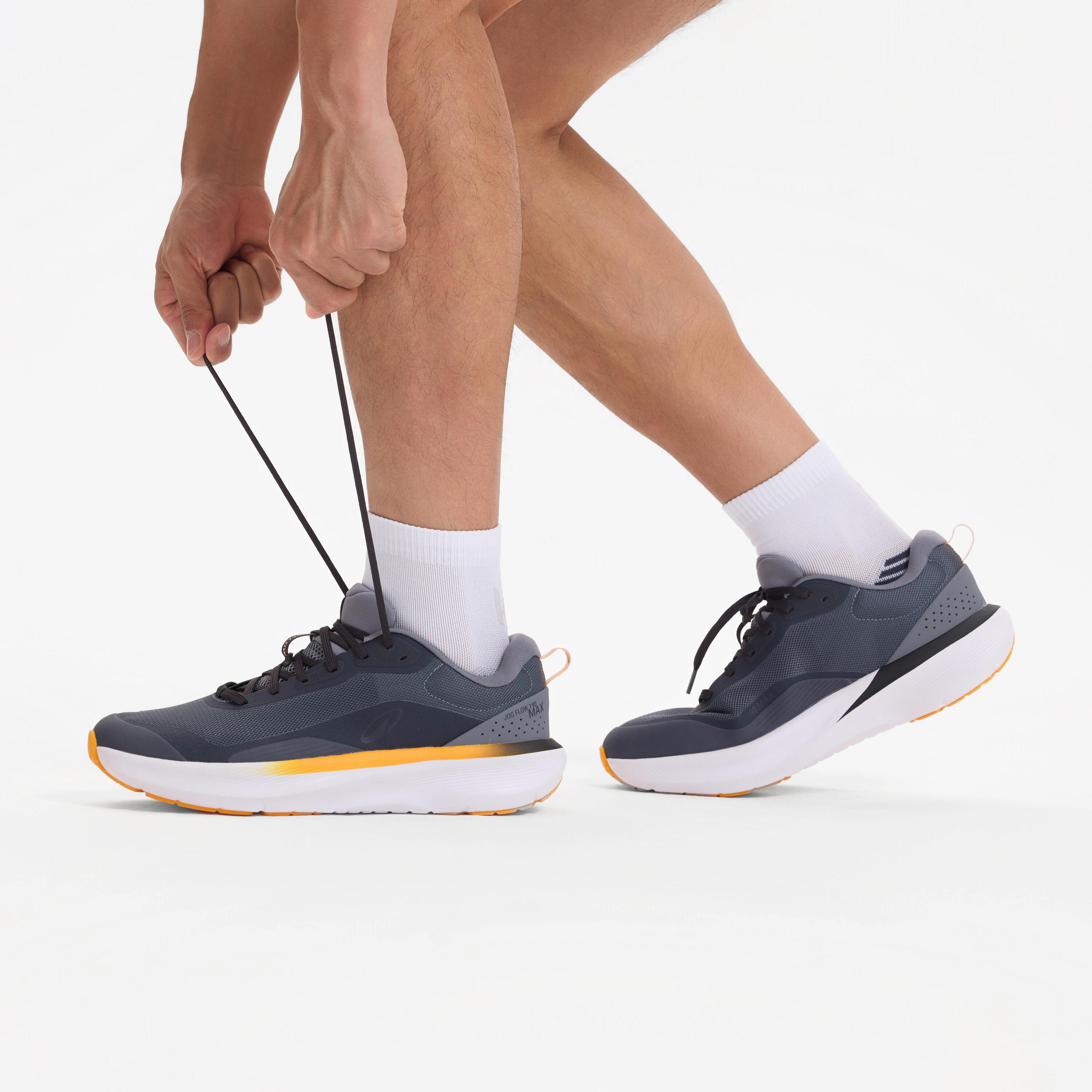 Herren-Running-Schuh, Jogflow 190 Max grau 9/13
