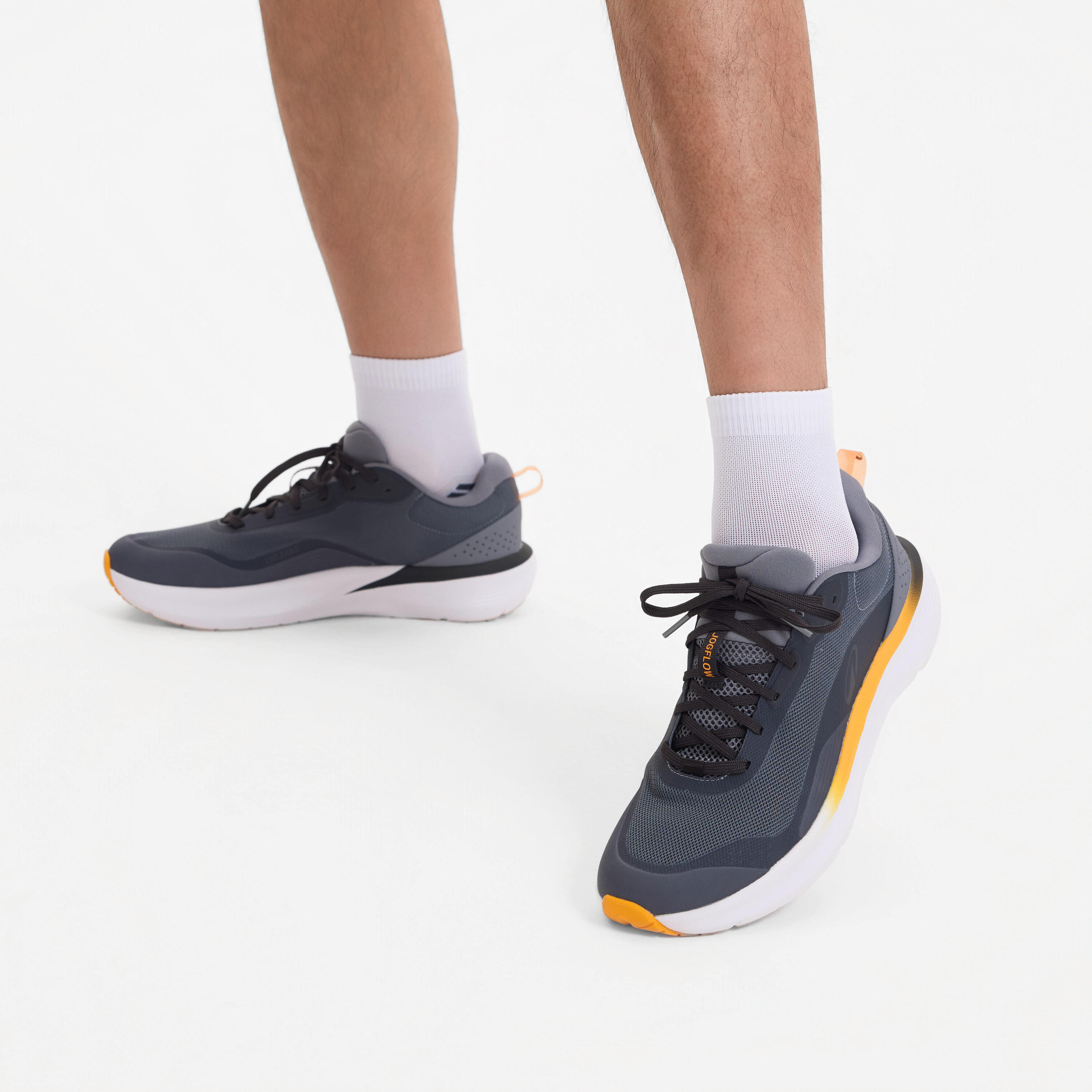 Herren-Running-Schuh, Jogflow 190 Max grau 8/13