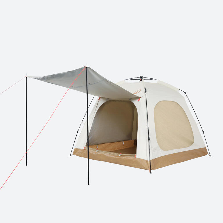 Quechua Easy Shelter Pro Pop-Up Shelter in cream