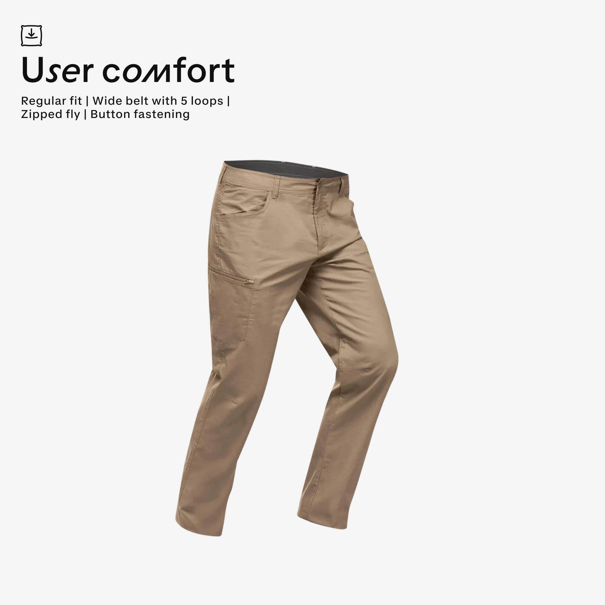 Men Light Cargo Pant Light Brown - NH500 -  3