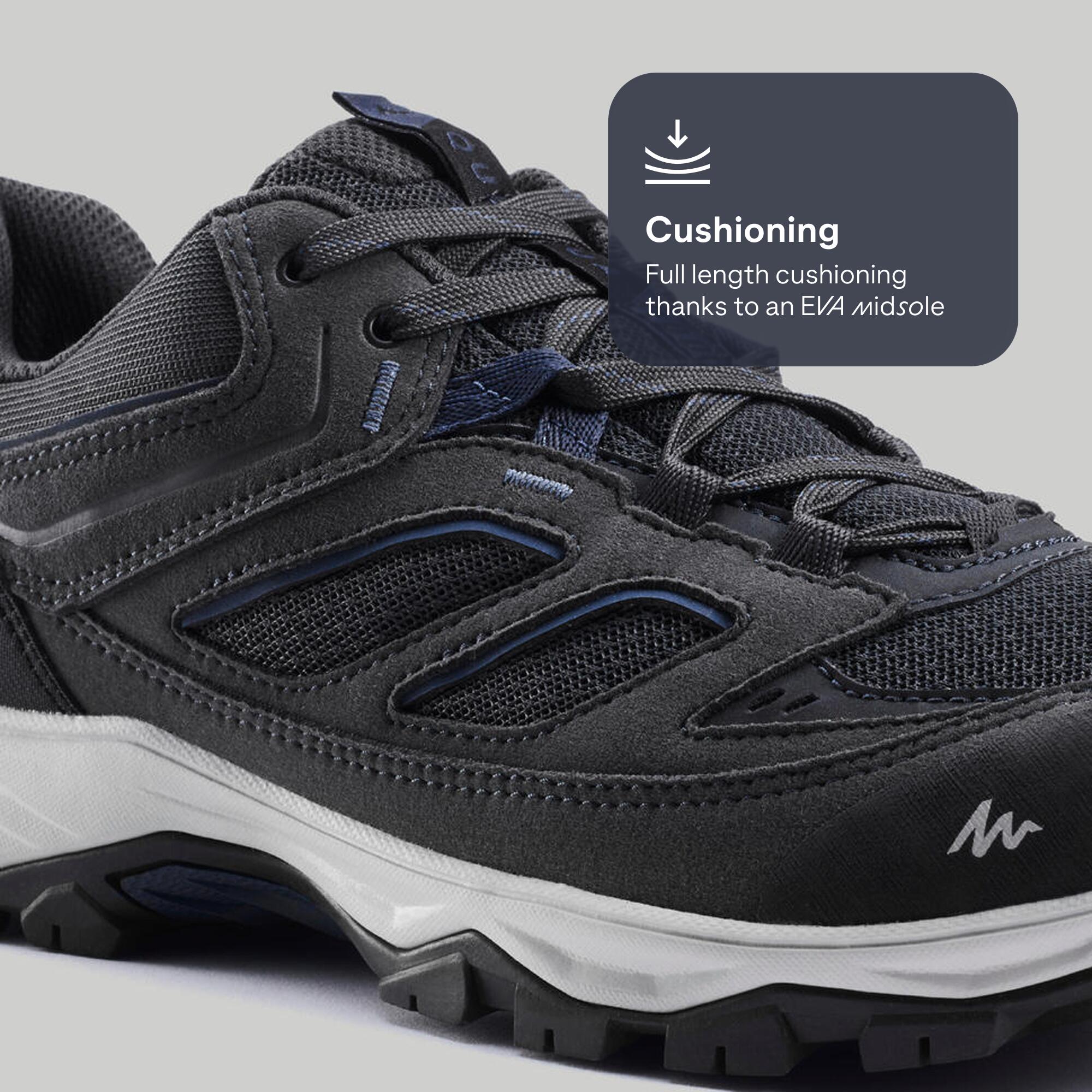 Wanderschuhe Herren - MH100 grau 5/13