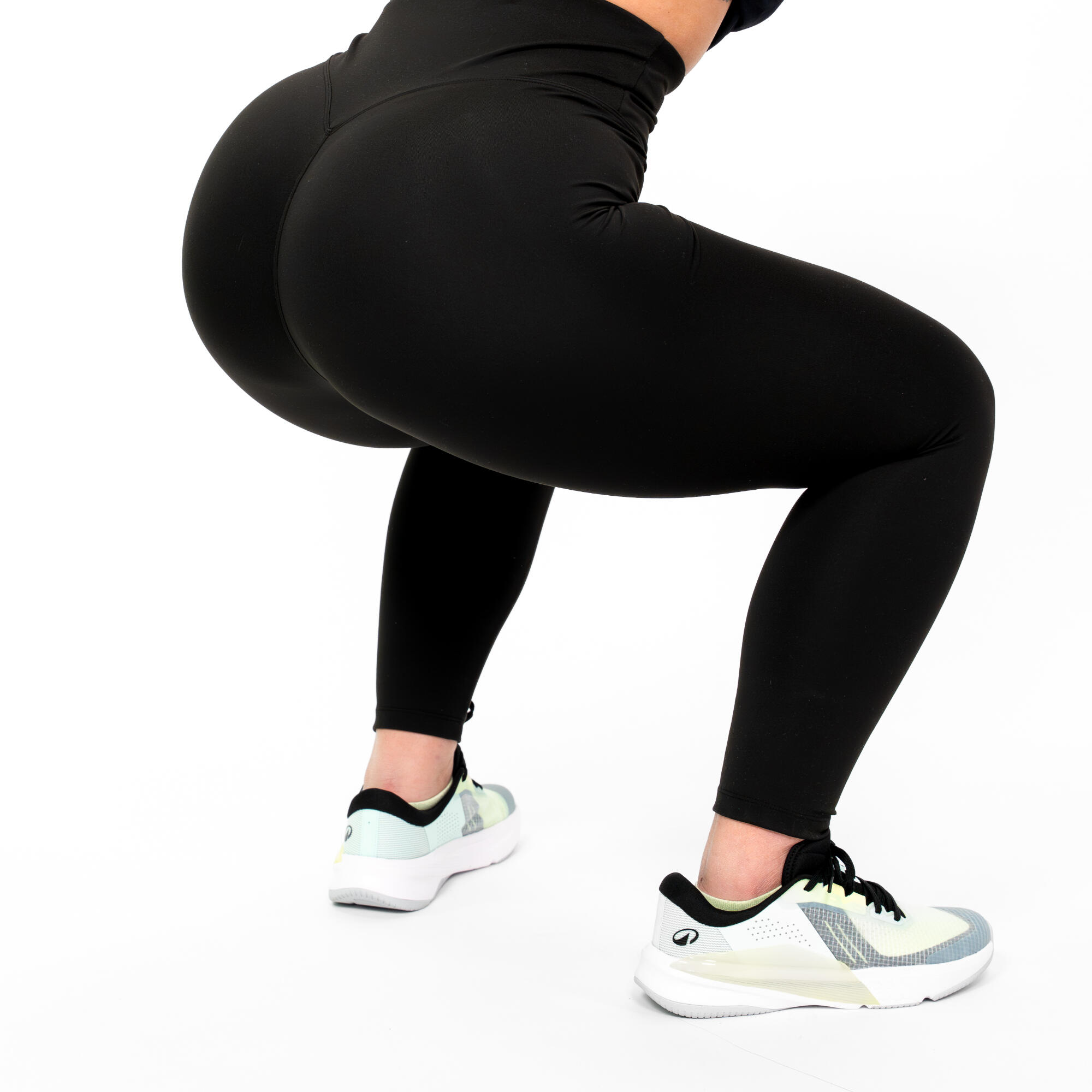 Legging mallas Push Up efecto moldeado negro 3/4