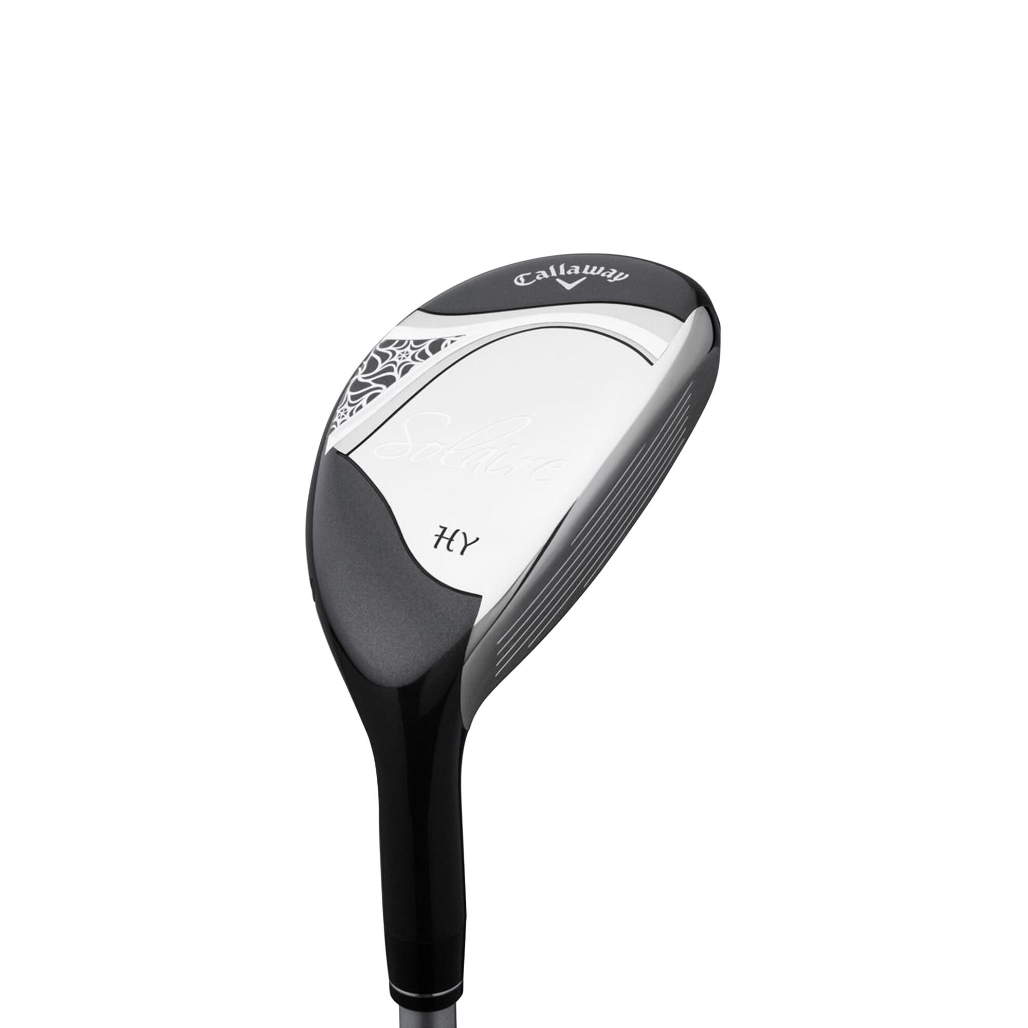Kit série de golf 9 clubs + sac droitier graphite femme, Solaire 4/10