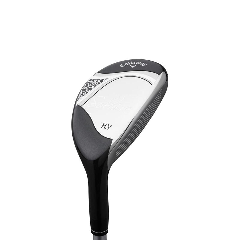 Set 9 crose de golf - husă Grafit Solaire Dreptaci Damă