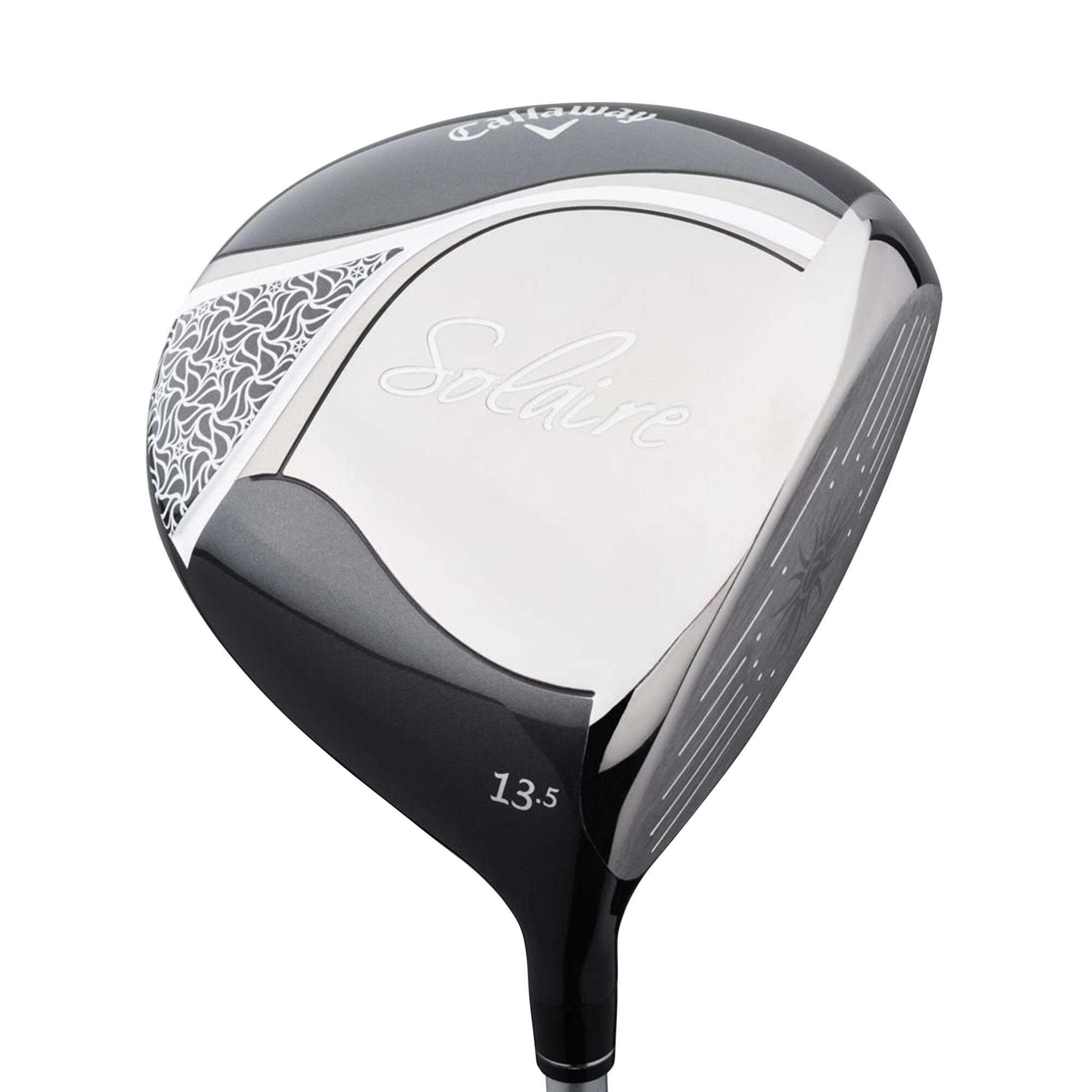 Kit série de golf 9 clubs + sac droitier graphite femme, Solaire 2/10