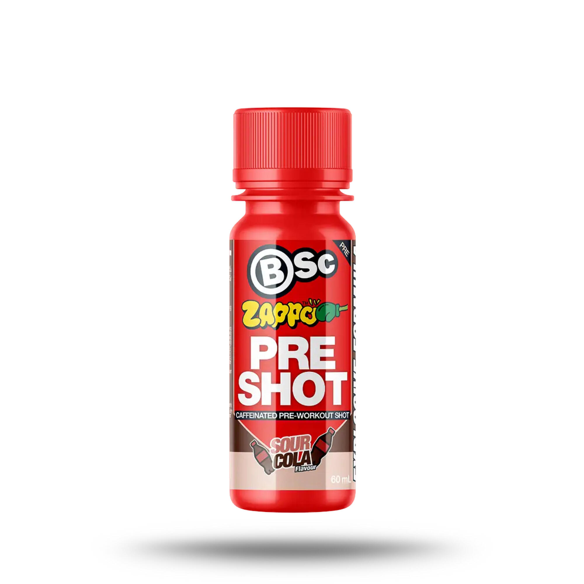BSc Pre-Workout Shot 60ml Zappo Sour Cola