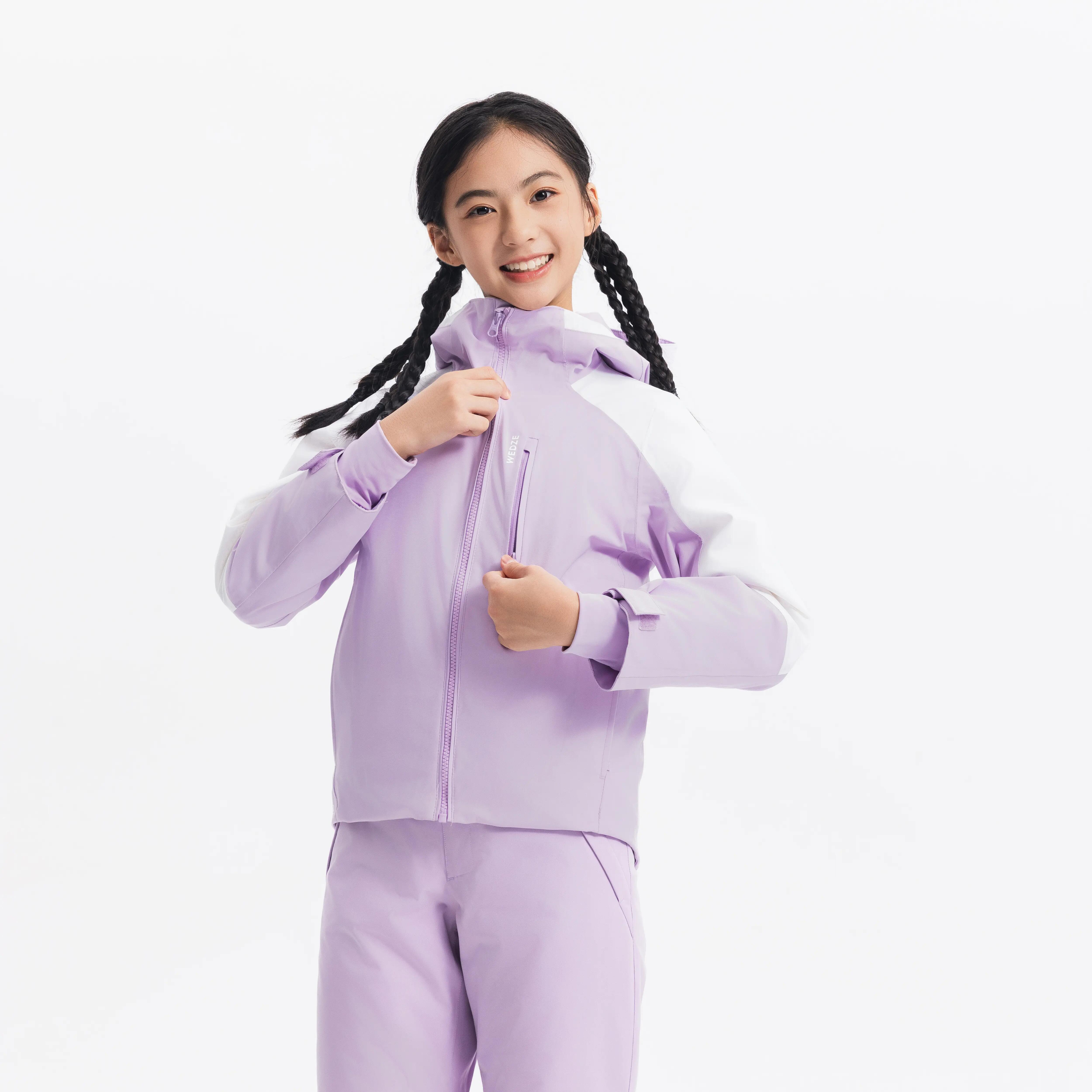 WEDZE (ウェッゼ) スキー キッズ ジャケット ウォーム 防水 6～14歳用 500