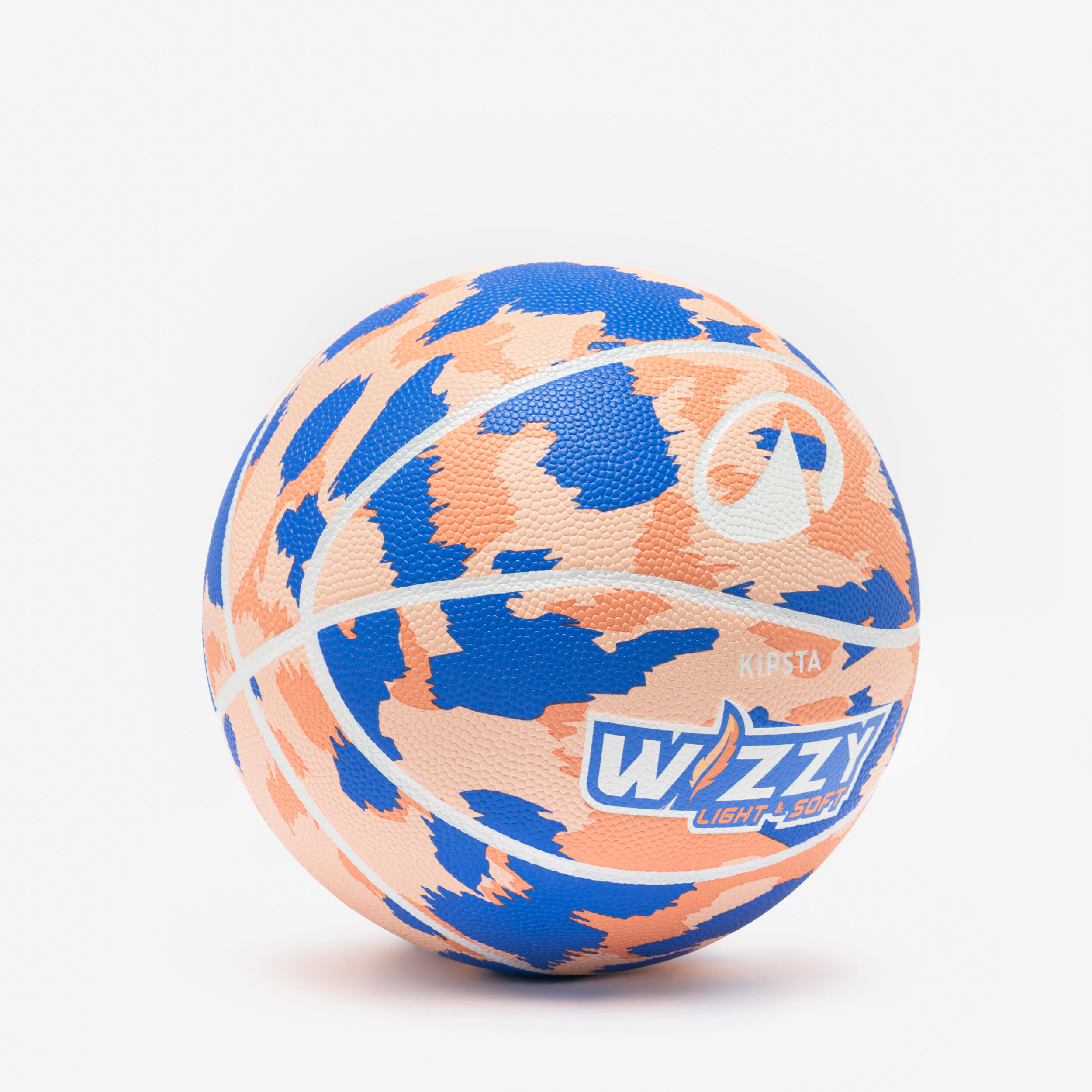 Ballon de basketball enfant - K 500 rose/bleu 2/5