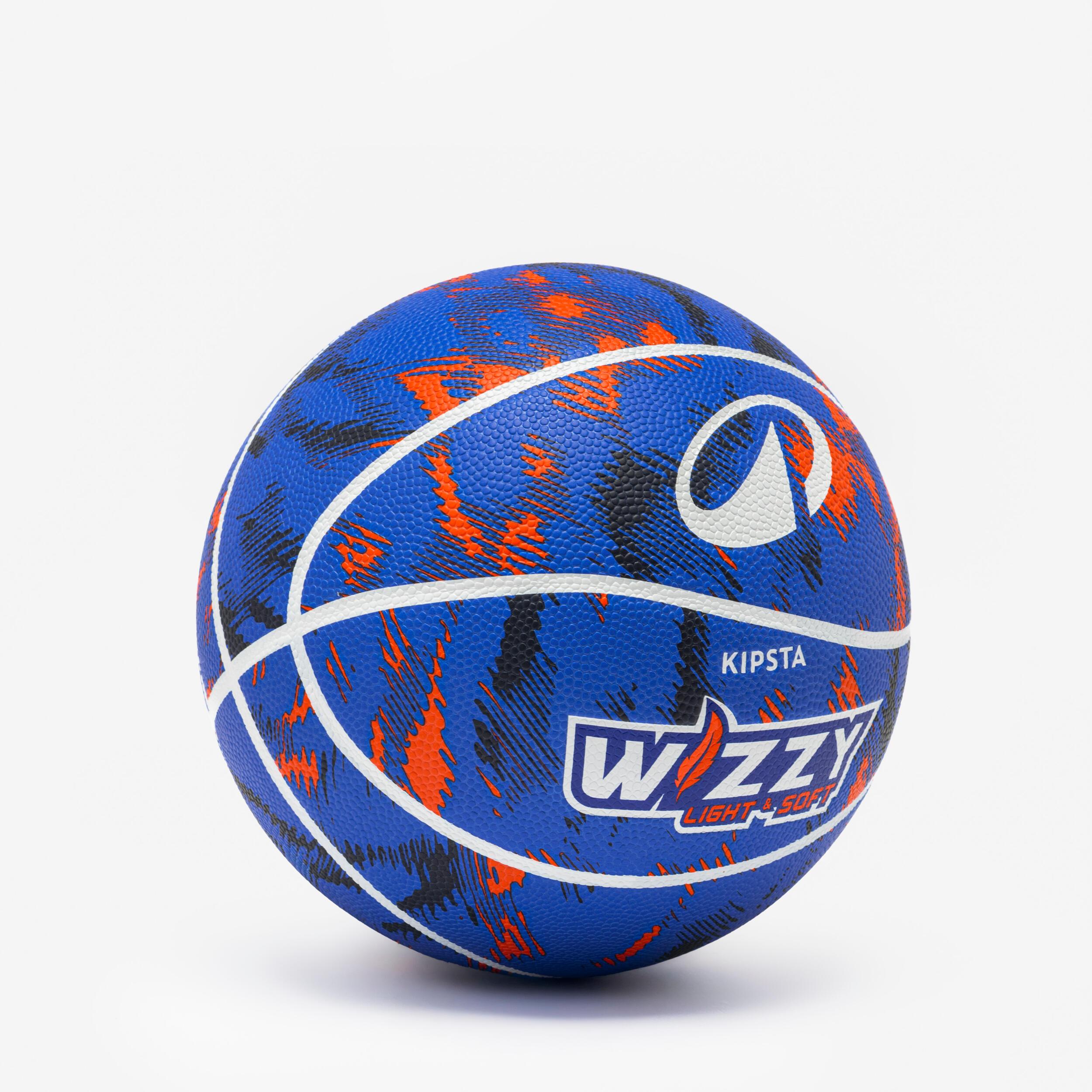 Kids' Size 4 Basketball - K 500 Blue/Red - TARMAK