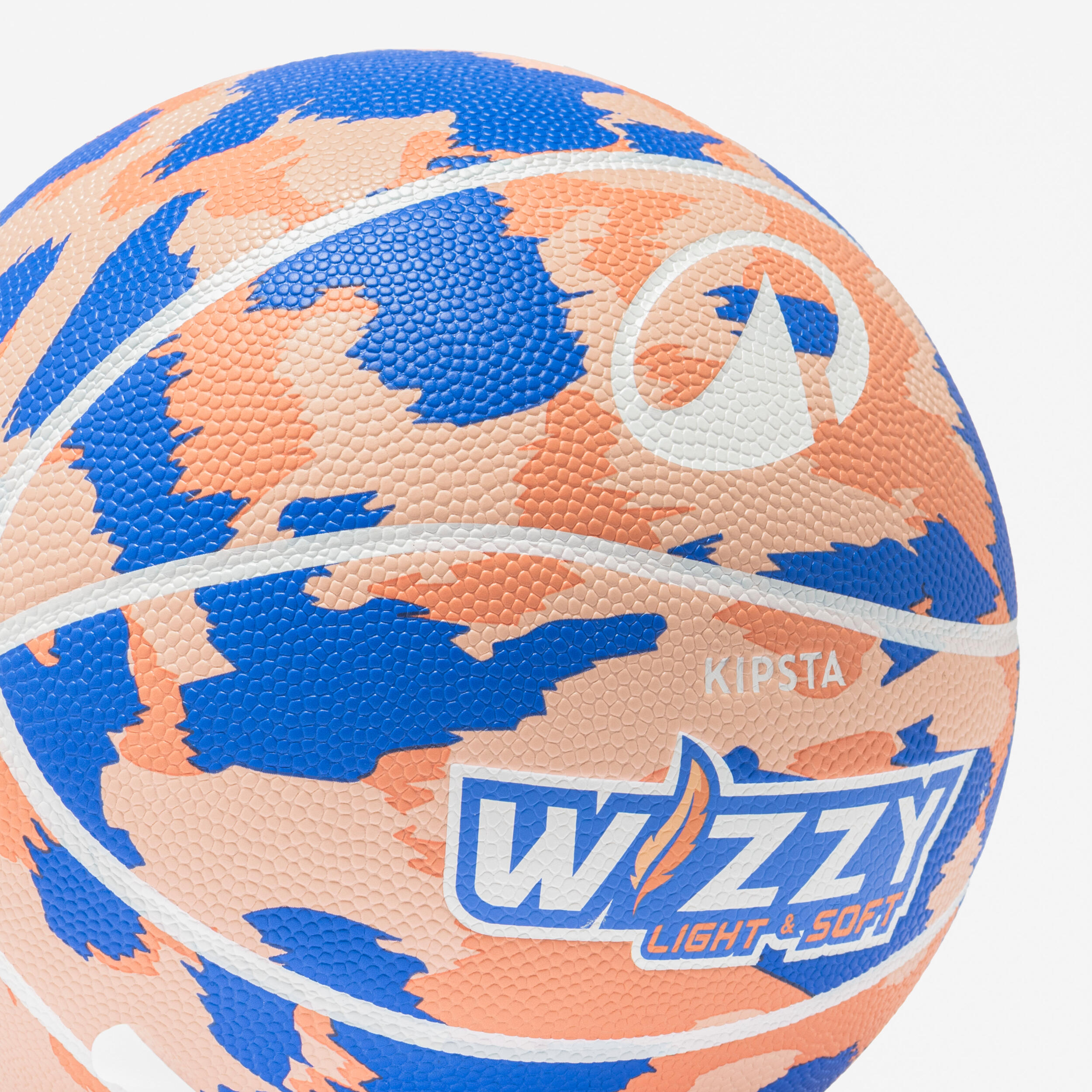 Ballon de basketball enfant - K 500 rose/bleu 4/5