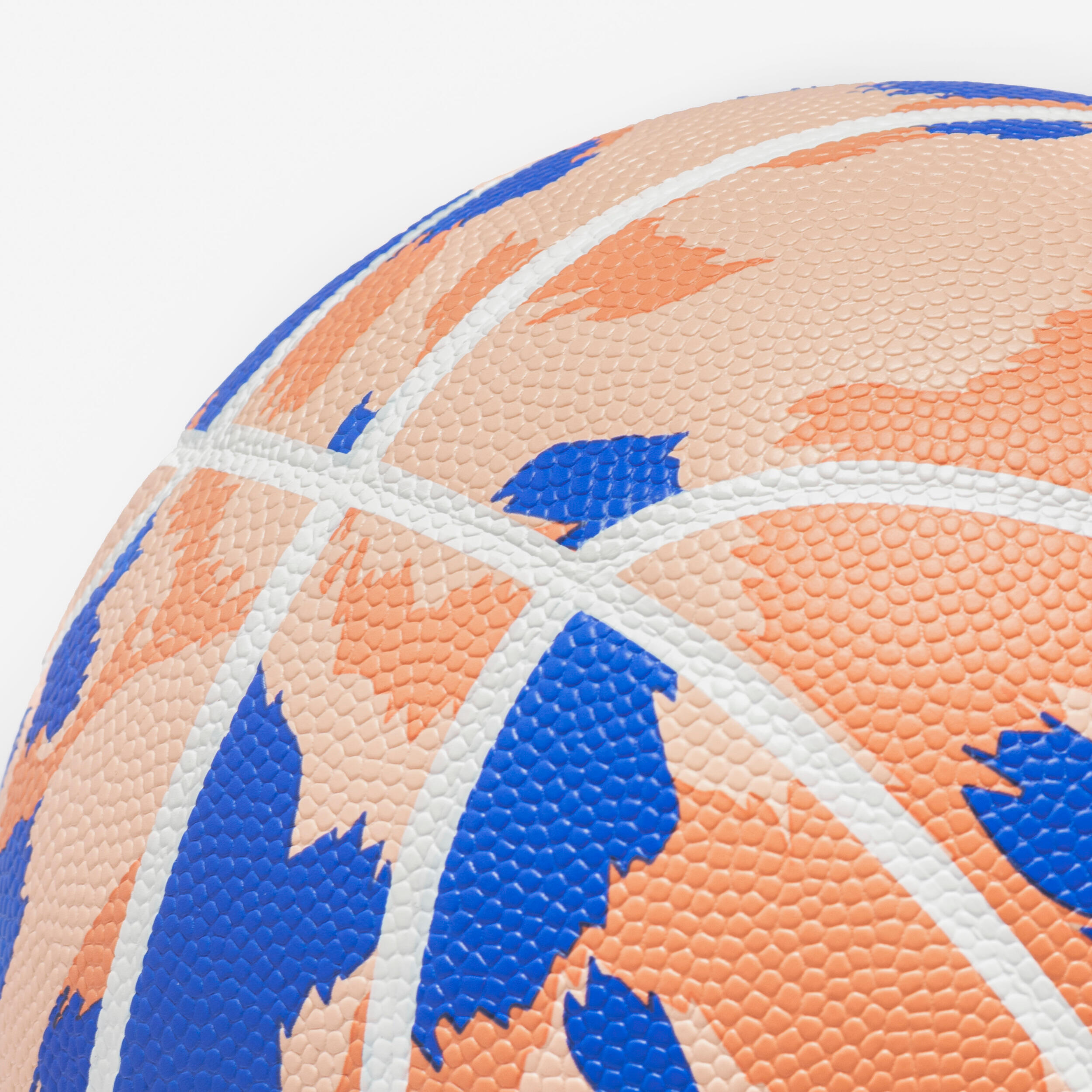 Ballon de basketball enfant - K 500 rose/bleu 3/5