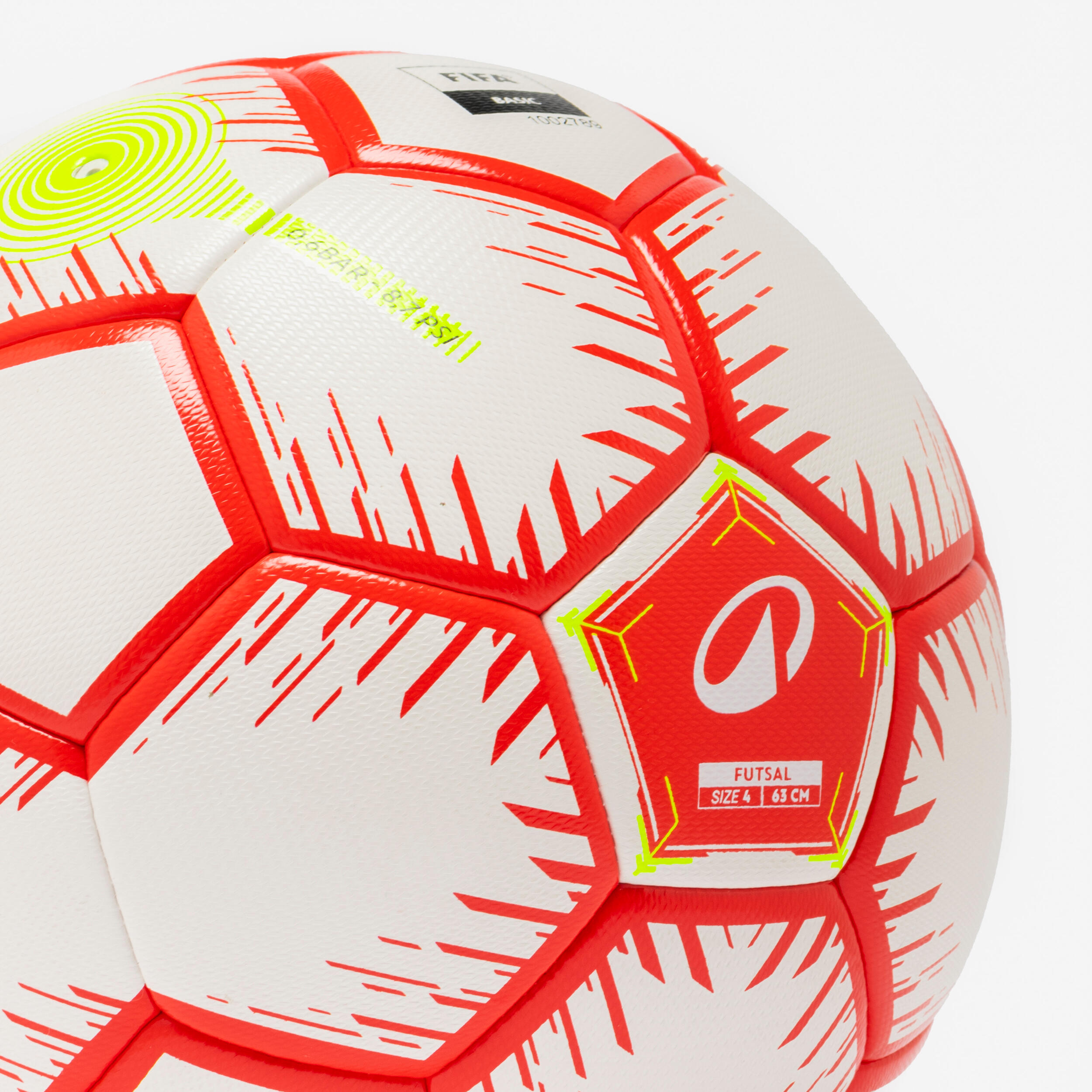 Size 4 Hybrid Futsal Ball 63 cm - KIPSTA
