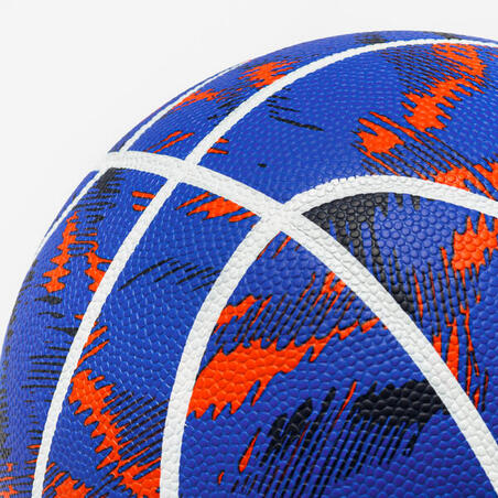 М'яч баскетбольний K500 розмір 4 червоний/синій