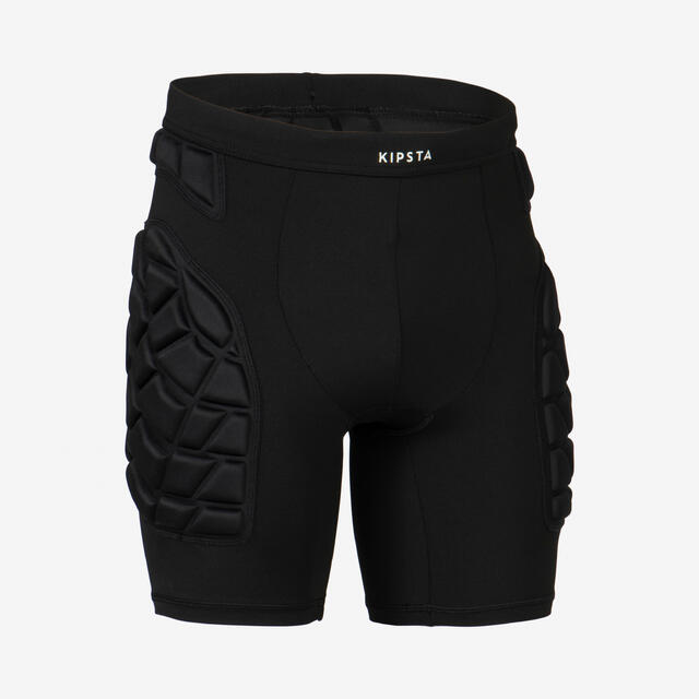 Protektorshorts Handball Erwachsene, HSH500P schwarz