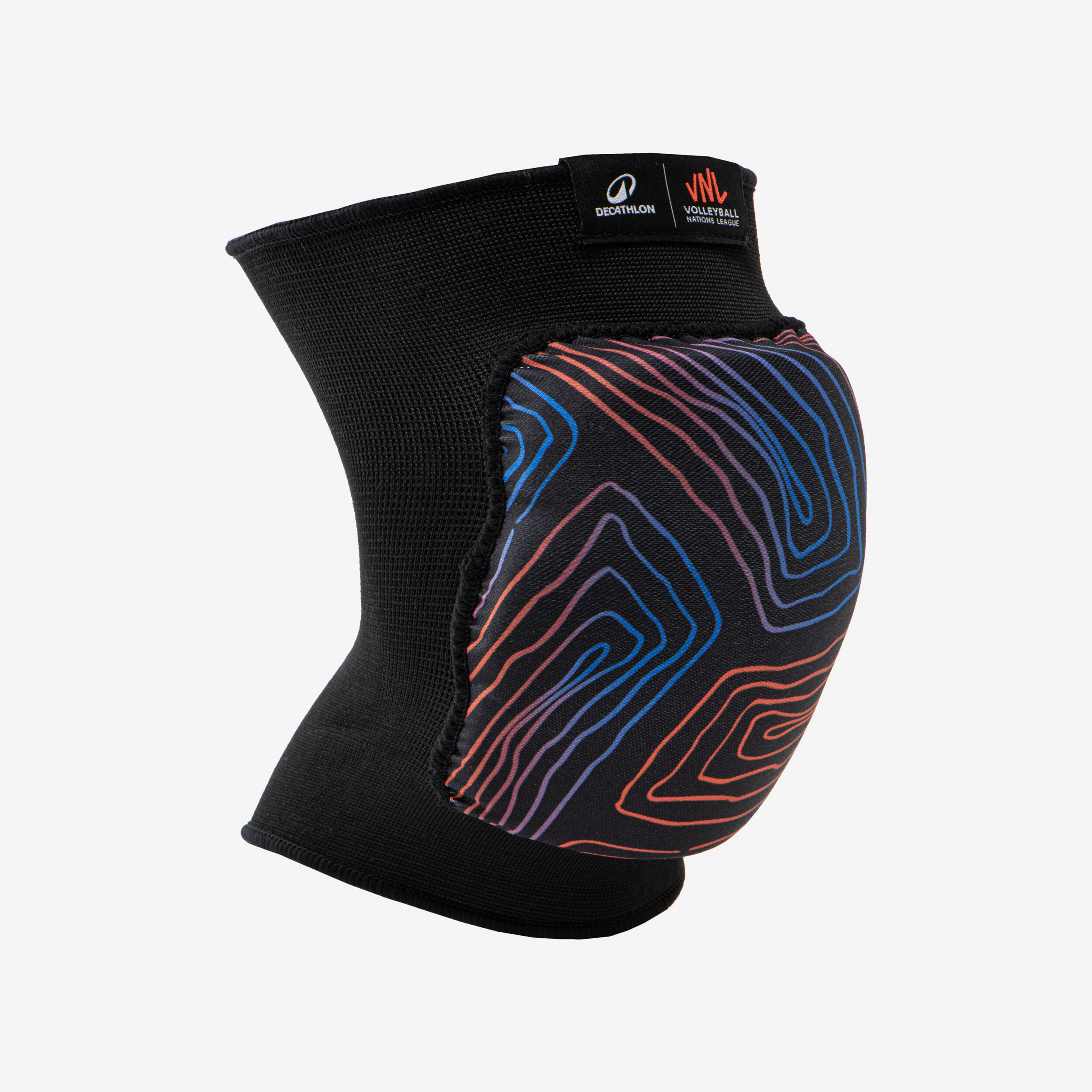 Adult Official VNL Volleyball Knee Braces VKP100 - Black