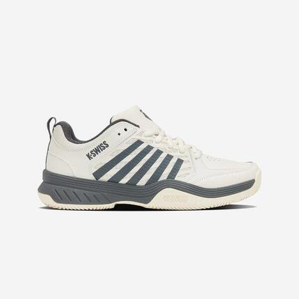 Gravel tennisschoenen voor heren Court Express 2 wit blauw